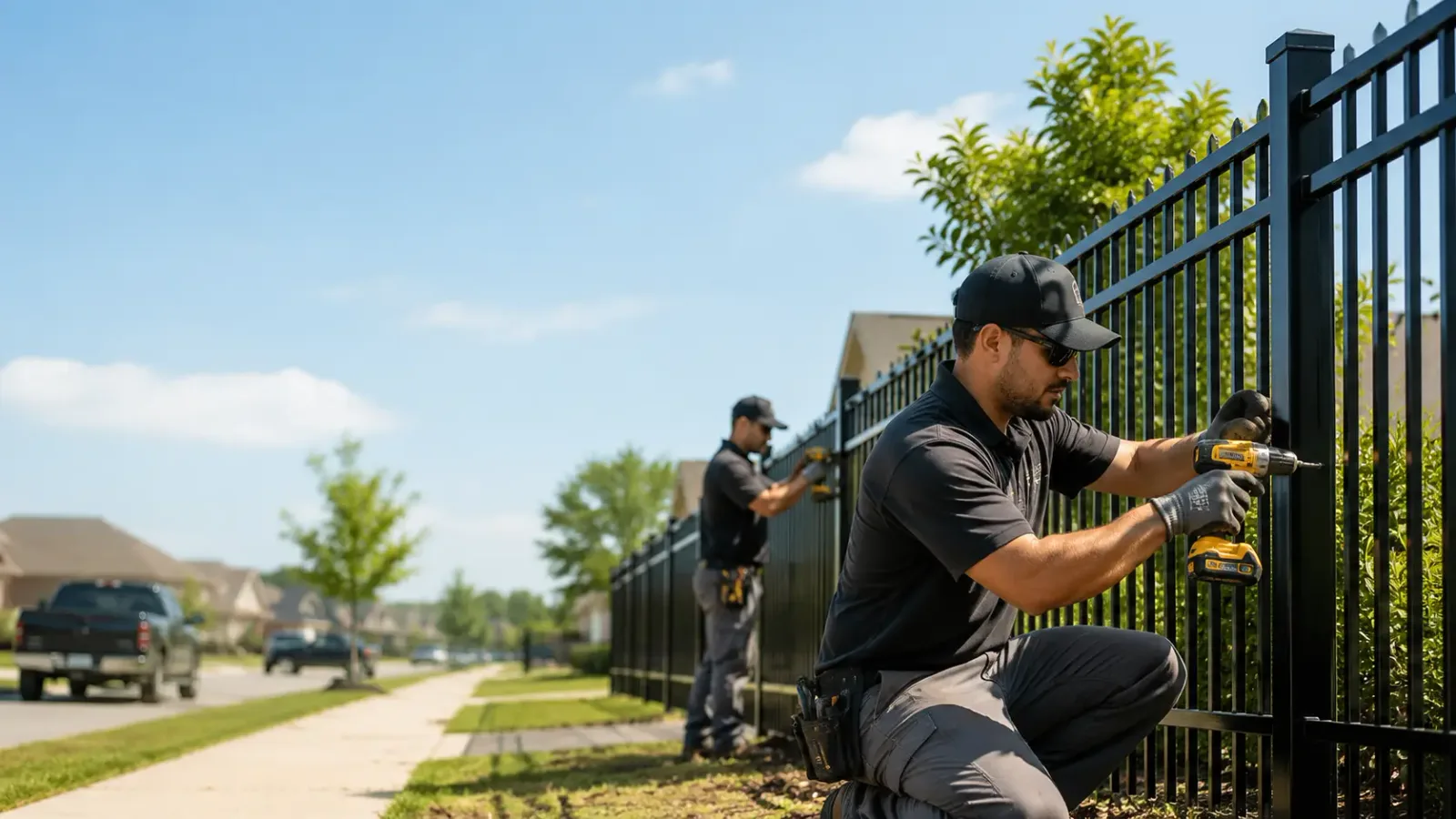 Metal Fence Installation in Bakersfield, MO